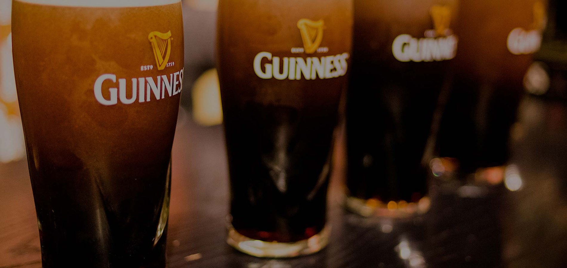 Eleven taps, poured right