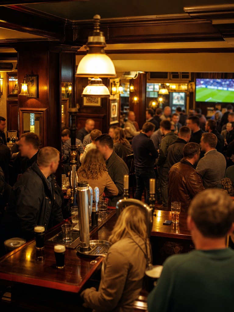 A weekend night at Tim Finnegans